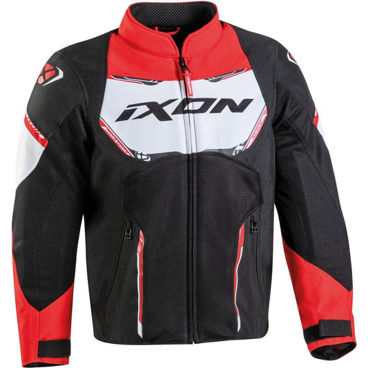 Ixon Striker Air Youth Jacket - Black/White/Red
