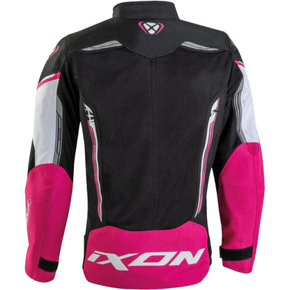 Ixon Striker Air Kids Jacket - Black/White/Pink