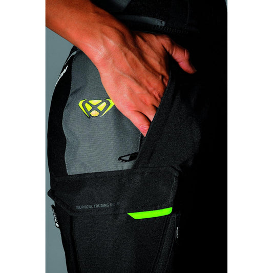 Ixon Balder Womens Pants - Black/Grey/Yellow
