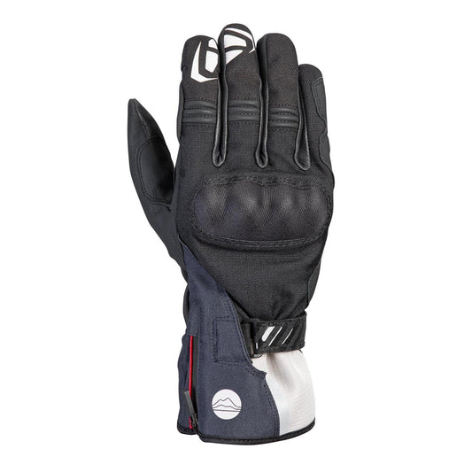 Ixon MS Loki Black Grey Blue Gloves