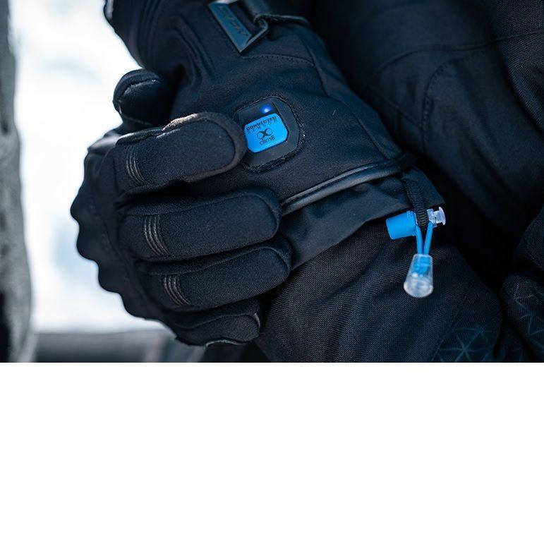 Ixon IT-Yate EVO Black Heated Gloves