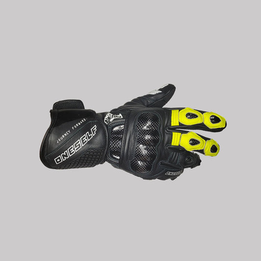 1SELF Men's RS-3 Race Glove - Victory Yellow/Black