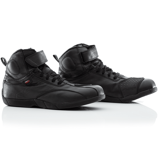 RST Stunt Pro Waterproof Black Shoes