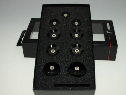 Rizoma BMW ZBW044 Black Frame Hole Cap Kit