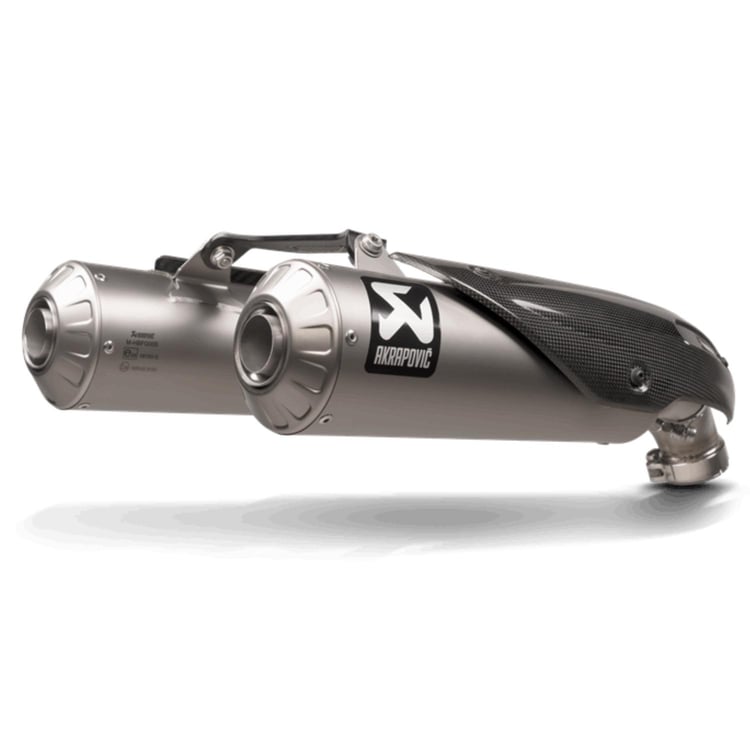 Akrapovic Ducati Scrambler 1100 21-23 Titanium Slip-On Exhaust System