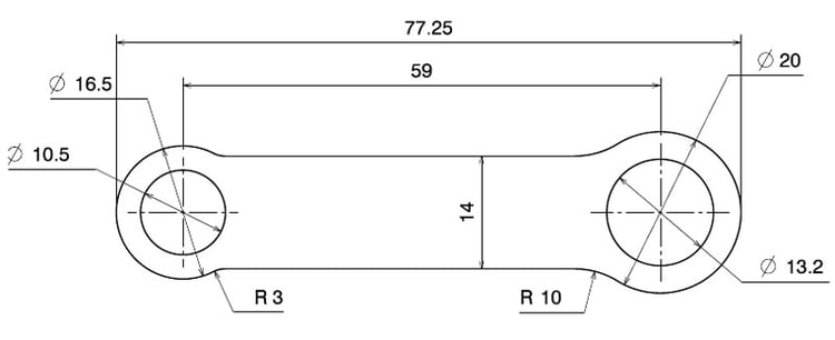 Rizoma Brake Reservoir Bracket